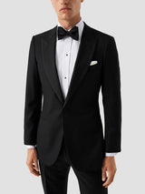 Plissé Bib-Front Tuxedo Shirt - Slim Fit