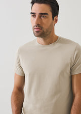 Pima Cotton Short Sleeve T-Shirt Frappe