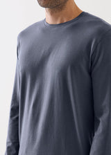 Pima Cotton Stretch Long Sleeve T-Shirt