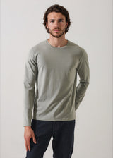 Pima Cotton Stretch Long Sleeve T-Shirt