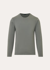 Pima Cotton Stretch Long Sleeve T-Shirt