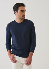 Long Sleeve Knit Crewneck Basic Colors