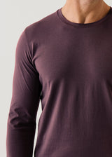 Pima Cotton Stretch Long Sleeve T-Shirt