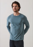 Pima Cotton Stretch Long Sleeve T-Shirt