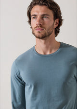 Pima Cotton Stretch Long Sleeve T-Shirt