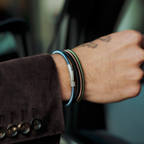 Seta Etched Click Nylon Bracelet - M