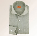 Linen Shirt in Taupe