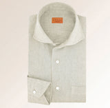 Linen Shirt in Beige