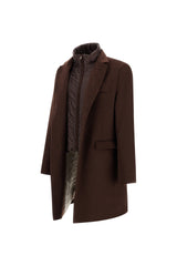 Cashmere Top Coat w/ Removable Windguard