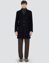 Cashmere Top Coat w/ Removable Windguard