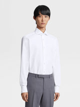 White Trofeo Cotton Shirt