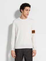 White High Performance™ Wool Crewneck