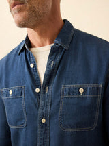 Tried & True Chambray Workshirt - Night Lagoon Wash
