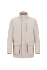 Tech Field Jacket in Pearl Grey