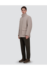 Tech Field Jacket in Pearl Grey