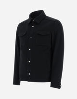 Wool Cashmere Shirt Jacket