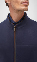 Arena Cashmere Vest - Blue