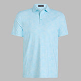 HYDRANGEA TECH JERSEY POLO in Cenote
