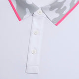 CAMO COLLAR PERFORMANCE PIQUÉ POLO