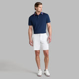 CAMO COLLAR PERFORMANCE PIQUÉ POLO