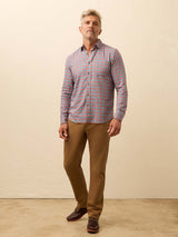 Movement Brushed Shirt - Blue Sierra Plaid