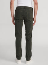 Olive L'Homme Slim Brushed Twill