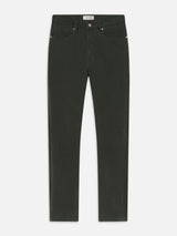 Olive L'Homme Slim Brushed Twill