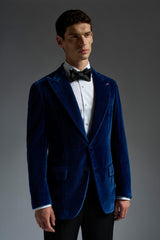 Marechiaro Peak Lapel Smoking Jacket