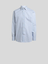 Blue Paisley Shirt