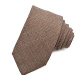 Italian Wool Chevron Necktie