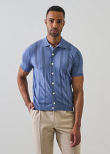 Cotton Cashmere Knit Shirt