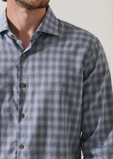 Ombre Check Shirt