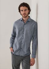 Ombre Check Shirt
