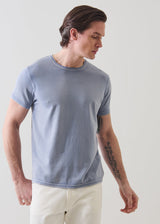 Pima Cotton Stretch Vintage Wash T-Shirt in Haze