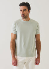 Pima Cotton Stretch Vintage Wash T-Shirt Light Lime
