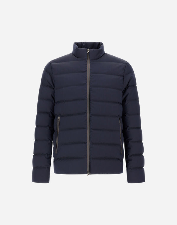 Wool Blend Puffer Jacket