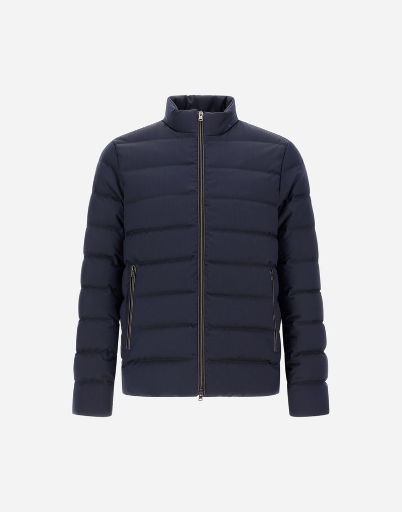 Wool Blend Puffer Jacket
