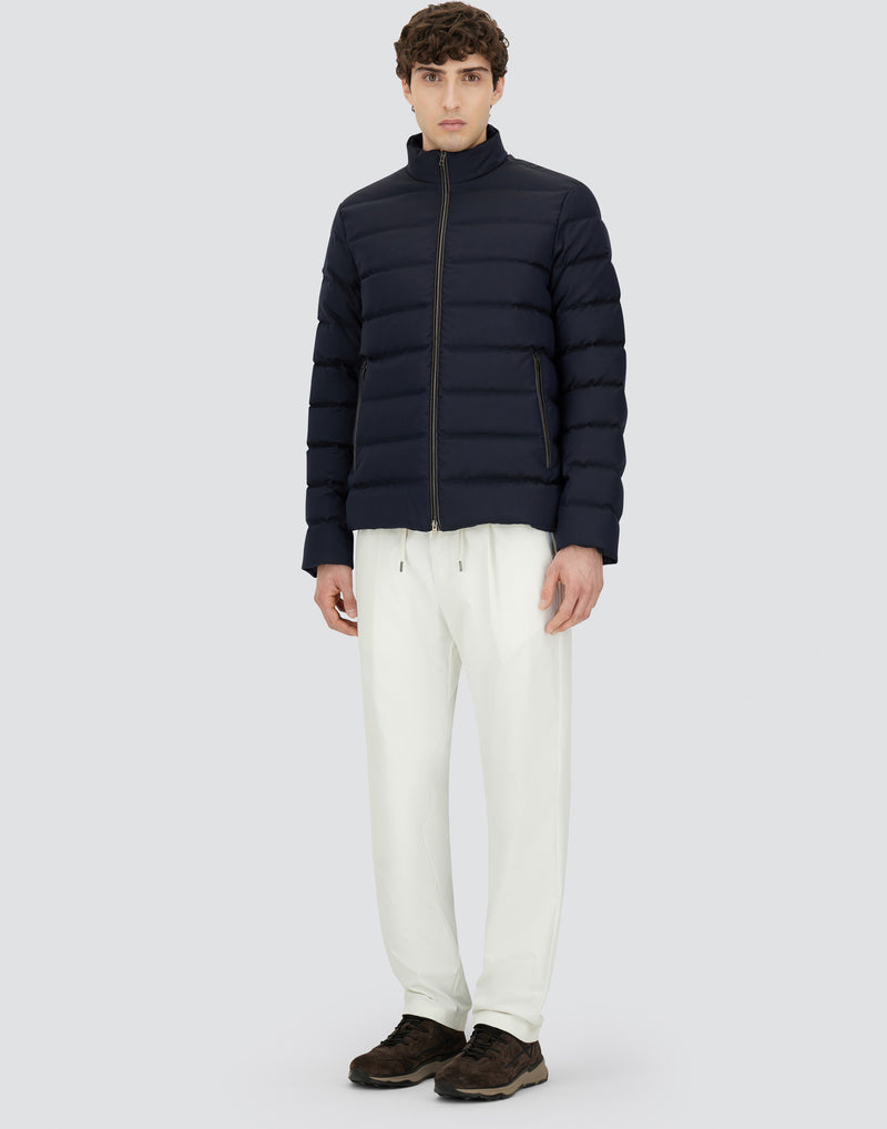 Wool Blend Puffer Jacket