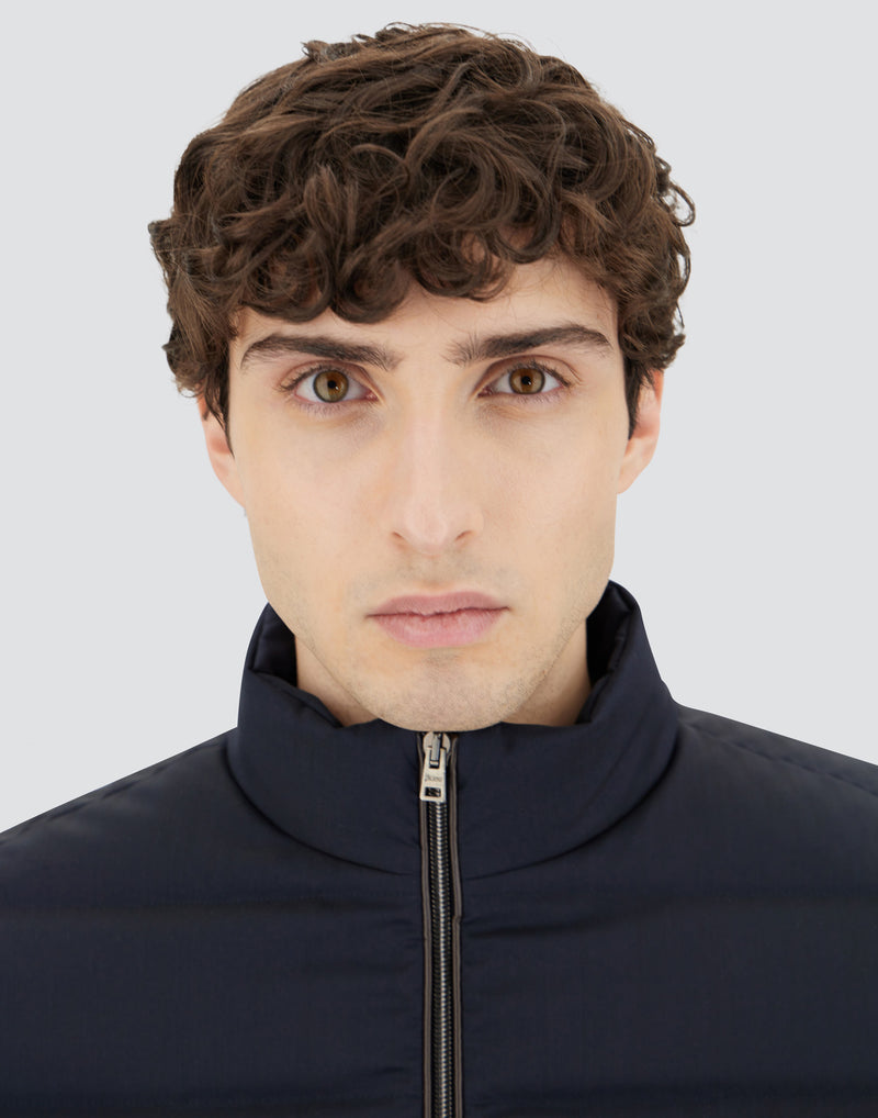 Wool Blend Puffer Jacket