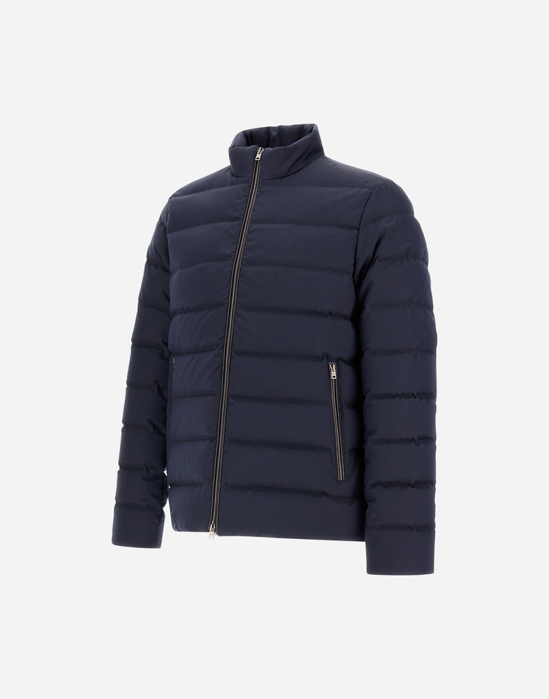 Wool Blend Puffer Jacket