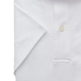 Textured Jacquard Short-Sleeve Polo
