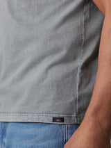 Short-Sleeve Recycled Cotton Tee - Lakeshore Grey