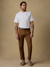 Short-Sleeve Recycled Cotton Tee - Pure White