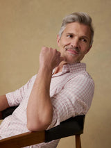 The Movement™ Shirt - Rose White Gingham