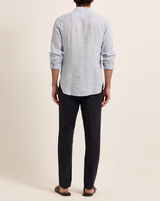 Navy/White Tailored-Fit Shirt