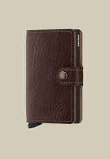 Miniwallet veg Espresso-Brown