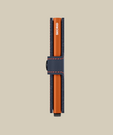 Miniwallet matte Nightblue/Orange