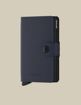 Miniwallet matte Nightblue