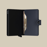 Miniwallet matte Nightblue