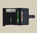 Miniwallet matte Nightblue